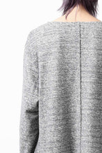 Load image into Gallery viewer, ISAMU KATAYAMA BACKLASH RANDOM PILE FABRIC LONG SLEEVE CUT & SEWN (GREY)