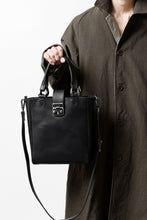 Load image into Gallery viewer, ISAMU KATAYAMA BACKLASH 2WAY SHOULDER & TOTE BAG / GUIDI OILED CALF (BLACK)