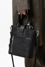 Load image into Gallery viewer, ISAMU KATAYAMA BACKLASH 2WAY SHOULDER & TOTE BAG / GUIDI OILED CALF (BLACK)