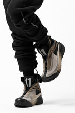 画像をギャラリービューアに読み込む, A.F ARTEFACT "FLUFFY" EMBROIDERED TRACK PANTS / BomberFLEECE (BLACK)