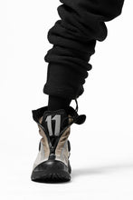 画像をギャラリービューアに読み込む, A.F ARTEFACT "FLUFFY" EMBROIDERED TRACK PANTS / BomberFLEECE (BLACK)