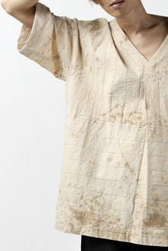 画像をギャラリービューアに読み込む, forme d'expression exclusive V Neck Scrub Shirt (Iced Tea)