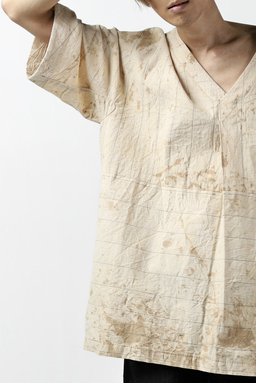 画像をギャラリービューアに読み込む, forme d'expression exclusive V Neck Scrub Shirt (Iced Tea)