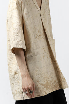 画像をギャラリービューアに読み込む, forme d'expression exclusive V Neck Scrub Shirt (Iced Tea)