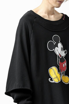 画像をギャラリービューアに読み込む, FACETASM × DISNEY Collaboration MICKEY DOCKING LAYER TOPS (BLACK)