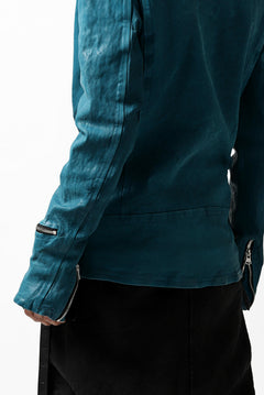 Load image into Gallery viewer, ISAMU KATAYAMA BACKLASH exclusive DOUBLE RIDERS JACKET / JP-CALF GARMENT WASHED (BLACK)