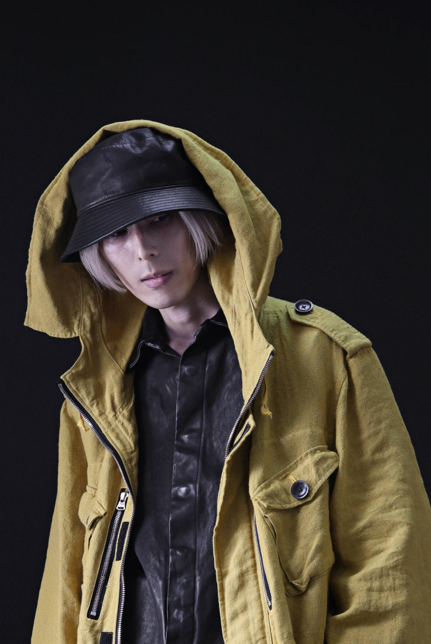 画像をギャラリービューアに読み込む, ISAMU KATAYAMA BACKLASH BUCKET HAT / MONOCHROME LUXURY STEER (BLACK)