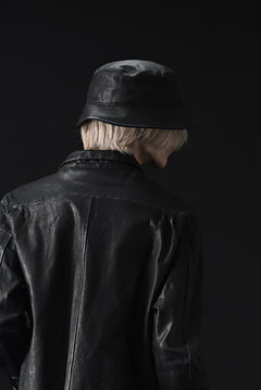 画像をギャラリービューアに読み込む, ISAMU KATAYAMA BACKLASH BUCKET HAT / MONOCHROME LUXURY STEER (BLACK)