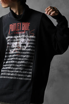 画像をギャラリービューアに読み込む, CHANGES VINTAGE REMAKE TURTLE-NECK BAND L/S TEE (BLACK #B)