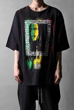 画像をギャラリービューアに読み込む, CHANGES VINTAGE REMAKE MULTI PANEL S/S TEE (BLACK #B)
