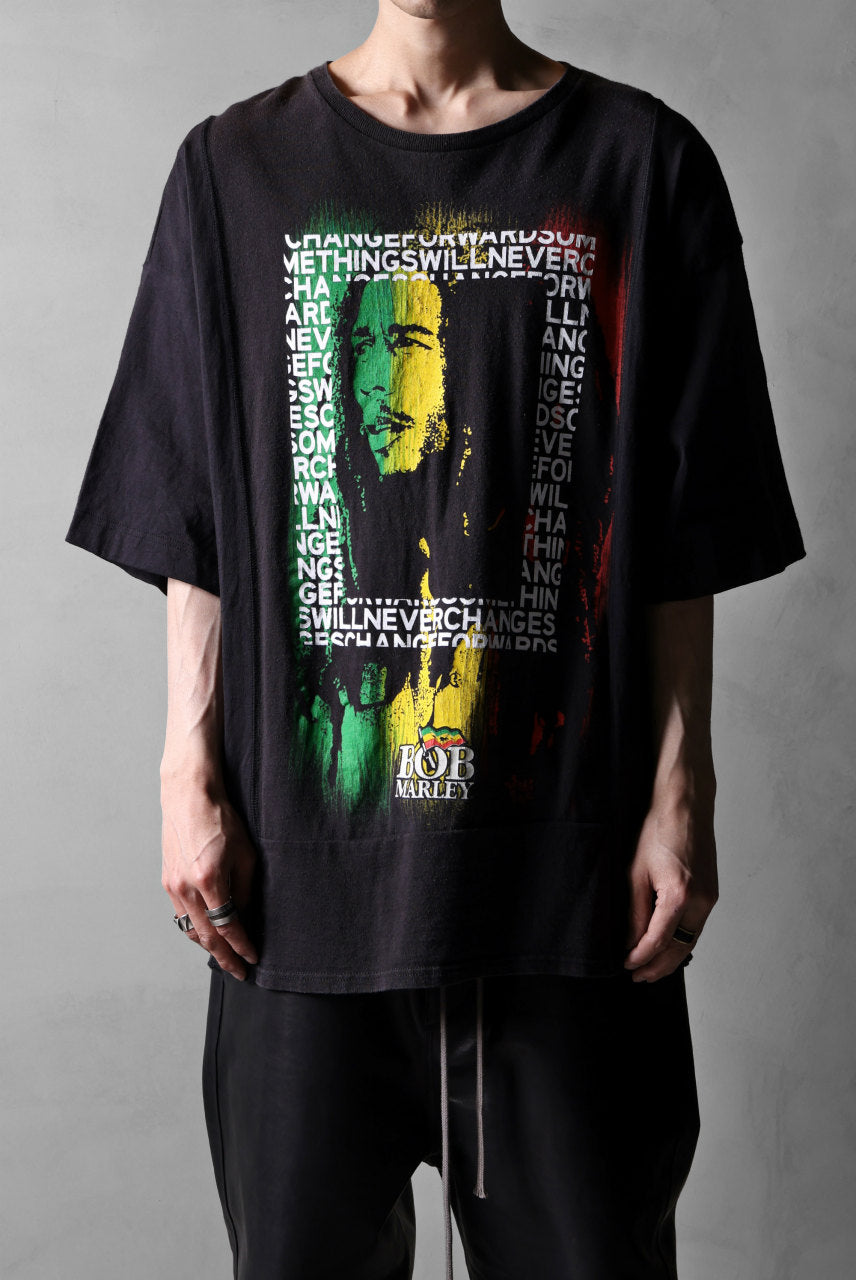 画像をギャラリービューアに読み込む, CHANGES VINTAGE REMAKE MULTI PANEL S/S TEE (BLACK #B)
