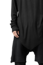 Load image into Gallery viewer, FIRST AID TO THE INJURED REHAM RAGLAN LONG SLEEVE T-SHIRT / MIXED UP RIB (BLACK)
