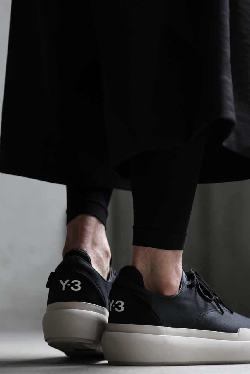 画像をギャラリービューアに読み込む, Y-3 Yohji Yamamoto AJATU COURT FORMAL SNEAKERS (BLACK/BLACK/CLEARBROWN)