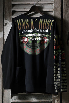 画像をギャラリービューアに読み込む, CHANGES VINTAGE REMAKE BOAT-NECK BAND L/S TEE (BLACK #B)