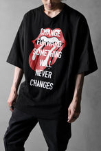 画像をギャラリービューアに読み込む, CHANGES VINTAGE REMAKE MULTI PANEL S/S TEE (BLACK #D)