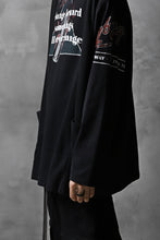 画像をギャラリービューアに読み込む, CHANGES VINTAGE REMAKE BOAT-NECK BAND L/S TEE (BLACK #A)