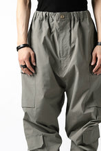 画像をギャラリービューアに読み込む, ISAMU KATAYAMA BACKLASH LOWCROTCH FIELD PANTS / STRETCH TYPEWRITER CLOTH (KHAKI)