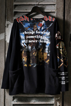画像をギャラリービューアに読み込む, CHANGES VINTAGE REMAKE BOAT-NECK BAND L/S TEE (BLACK #D)