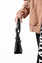 Load image into Gallery viewer, discord Yohji Yamamoto Side Zip Tote Bag S / Soft Shrink Cow Leather (BLACK)