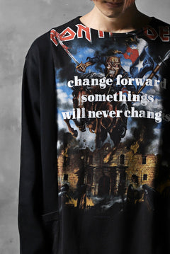 画像をギャラリービューアに読み込む, CHANGES VINTAGE REMAKE BOAT-NECK BAND L/S TEE (BLACK #D)