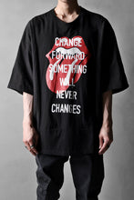 画像をギャラリービューアに読み込む, CHANGES VINTAGE REMAKE MULTI PANEL S/S TEE (BLACK #D)