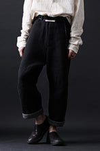 画像をギャラリービューアに読み込む, forme d'expression Baggy 5 Pocket Pants (Black)