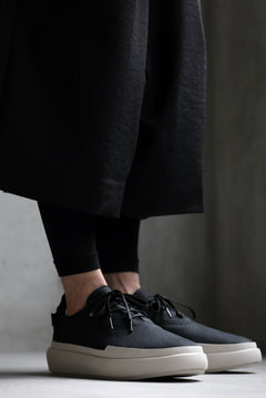 画像をギャラリービューアに読み込む, Y-3 Yohji Yamamoto AJATU COURT FORMAL SNEAKERS (BLACK/BLACK/CLEARBROWN)