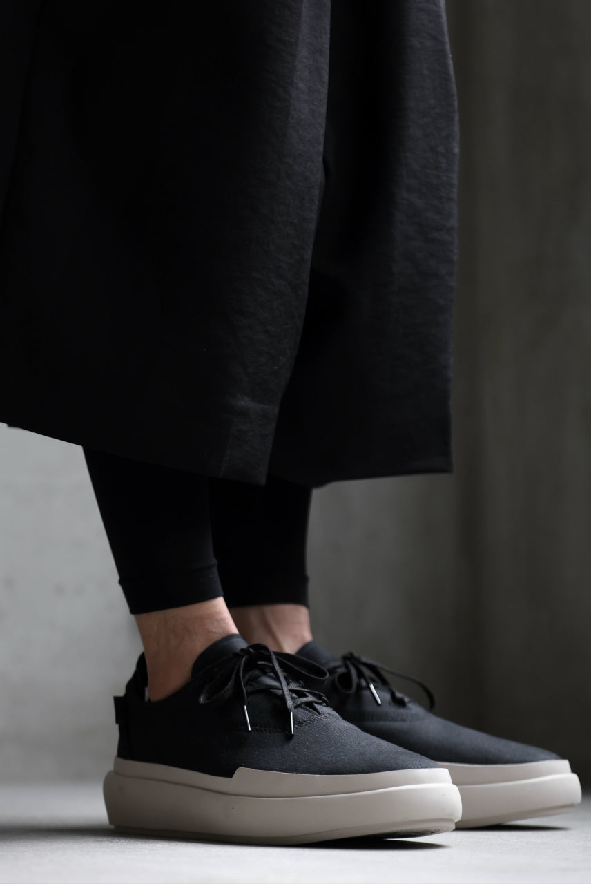 画像をギャラリービューアに読み込む, Y-3 Yohji Yamamoto AJATU COURT FORMAL SNEAKERS (BLACK/BLACK/CLEARBROWN)