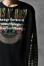 画像をギャラリービューアに読み込む, CHANGES VINTAGE REMAKE BOAT-NECK BAND L/S TEE (BLACK #B)
