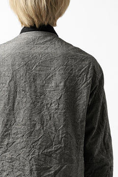 Load image into Gallery viewer, KLASICA VESSER WORK JACKET / ORIGINAL PONGEE NEP (GLEN CHECK)