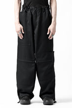 画像をギャラリービューアに読み込む, Y's BANG ON! No.189 GABARDINE PATCH WORK PANTS (BLACK)