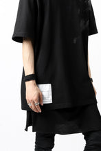 画像をギャラリービューアに読み込む, DEFORMATER.® VANISHED PRINT "SPLASH" T-SHIRT (BLACK)