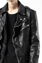 Load image into Gallery viewer, ISAMU KATAYAMA BACKLASH DOUBLE BREASTED JACKET / DOUBLE-SHOULDER OBJECT DYED (BLACK)