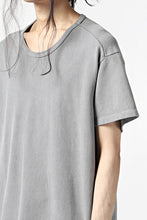画像をギャラリービューアに読み込む, COLINA RELAX FIT T-SHIRT / PIQUE KNITTING JERSEY (L.SUMI DYED)