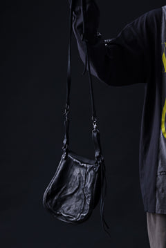画像をギャラリービューアに読み込む, ISAMU KATAYAMA BACKLASH MEDICINE BAG / DOUBLE-SHOULDER OBJECT DYED (BLACK)