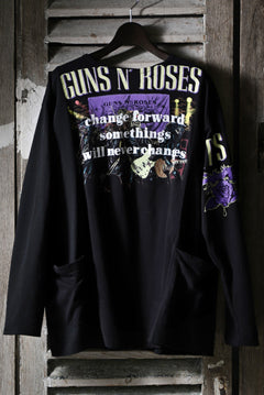 画像をギャラリービューアに読み込む, CHANGES VINTAGE REMAKE BOAT-NECK BAND L/S TEE (BLACK #C)