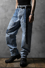 画像をギャラリービューアに読み込む, CHANGES VINTAGE REMAKE DENIM STRAIGHT PANTS / VINTAGE DENIM (INDIGO #C)