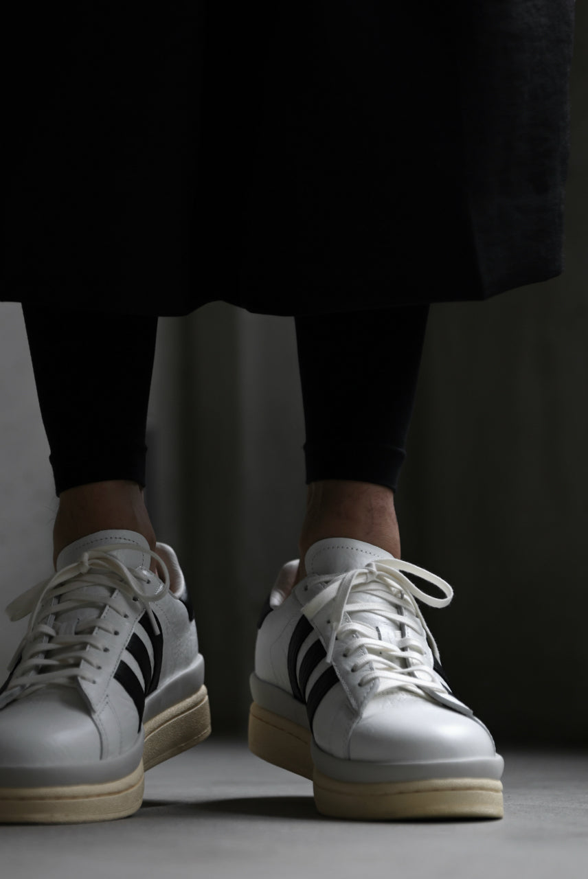 画像をギャラリービューアに読み込む, Y-3 Yohji Yamamoto HICHO LOW SNEAKERS (WHITE/BLACK/GREY)