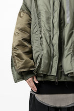 画像をギャラリービューアに読み込む, FACETASM DOCKING/LAYER FLIGHT JACKET (KHAKI)