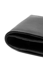 Load image into Gallery viewer, ISAMU KATAYAMA BACKLASH 2-FOLD SMART WALLET / GUIDI CALF (BLACK)