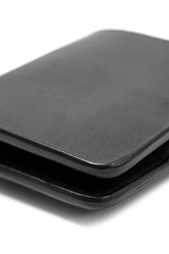 Load image into Gallery viewer, ISAMU KATAYAMA BACKLASH 2-FOLD SMART WALLET / GUIDI CALF (BLACK)