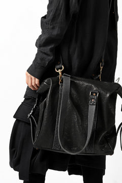 画像をギャラリービューアに読み込む, ierib exclusive 2way Doctors Bag with Strap Belt / FVT Oiled Horse (BLACK)