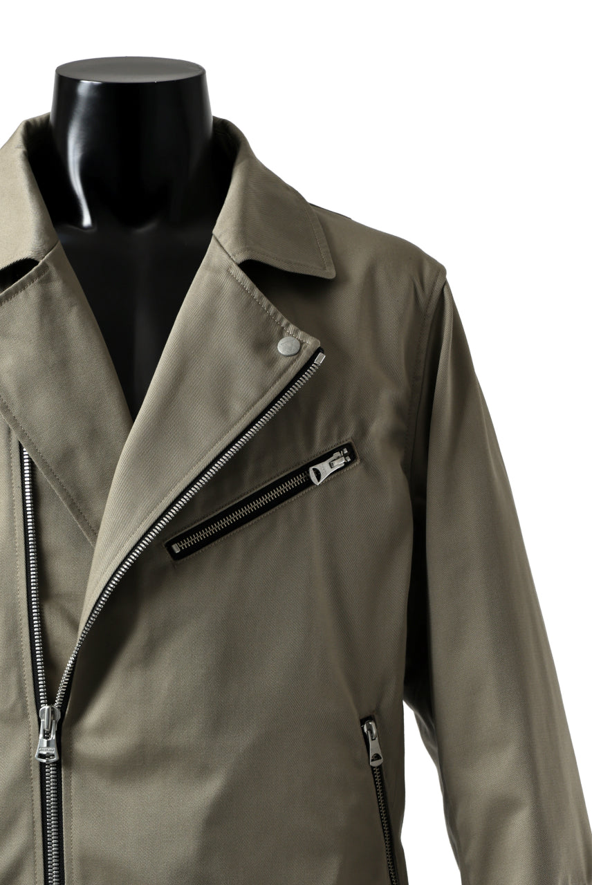 Load image into Gallery viewer, ISAMU KATAYAMA BACKLASH xx Dickies® DOUBLE RIDERS JACKET (KHAKI)