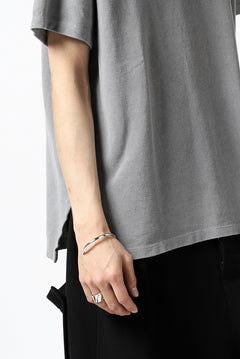 画像をギャラリービューアに読み込む, COLINA RELAX FIT T-SHIRT / PIQUE KNITTING JERSEY (L.SUMI DYED)