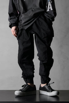 画像をギャラリービューアに読み込む, CHANGES VINTAGE REMAKE CUFF EASY TROUSERS / Dickies FABRIC (MULTI BLACK #C)