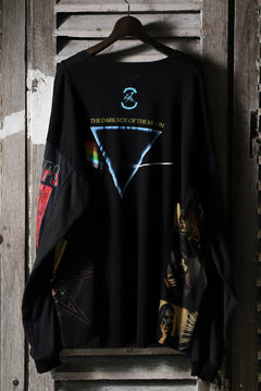 画像をギャラリービューアに読み込む, CHANGES VINTAGE REMAKE MULTI PANEL BAND L/S TEE (BLACK #B)