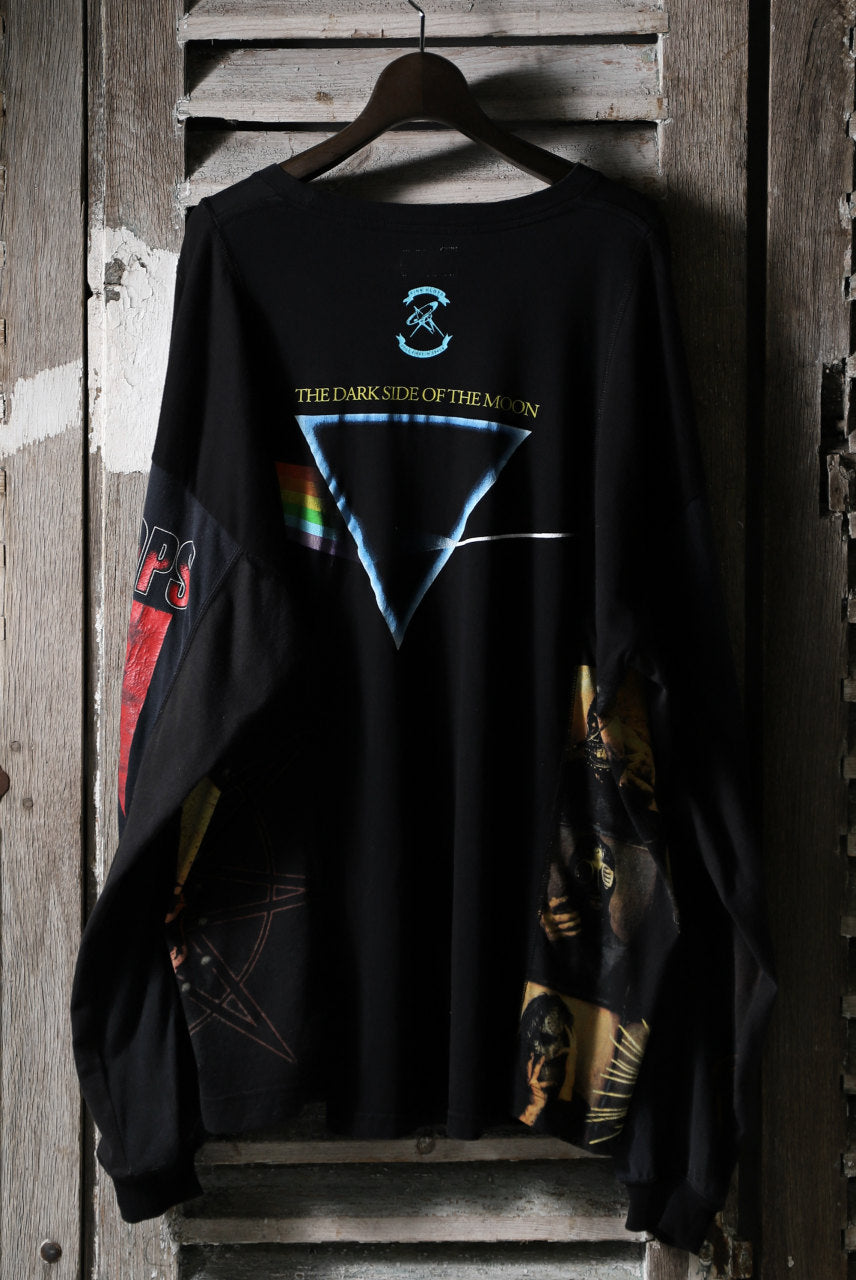画像をギャラリービューアに読み込む, CHANGES VINTAGE REMAKE MULTI PANEL BAND L/S TEE (BLACK #B)