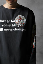 画像をギャラリービューアに読み込む, CHANGES VINTAGE REMAKE BOAT-NECK BAND L/S TEE (BLACK #F)