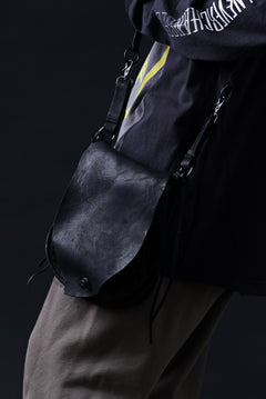 画像をギャラリービューアに読み込む, ISAMU KATAYAMA BACKLASH MEDICINE BAG / DOUBLE-SHOULDER OBJECT DYED (BLACK)