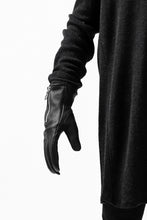 画像をギャラリービューアに読み込む, ISAMU KATAYAMA BACKLASH SMOOTH DEERSKIN ZIPPER GLOVE (BLACK)